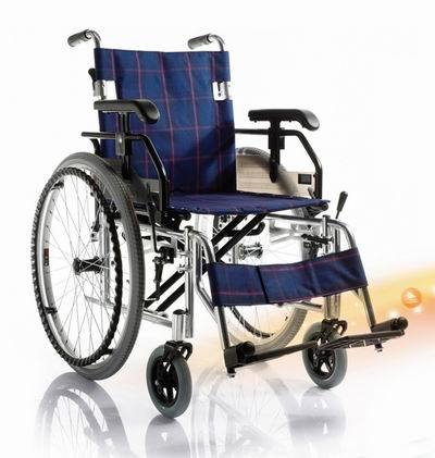 (MS-B26A) Aluminum Lightweight Manual Wheelchair Folding Foldable
